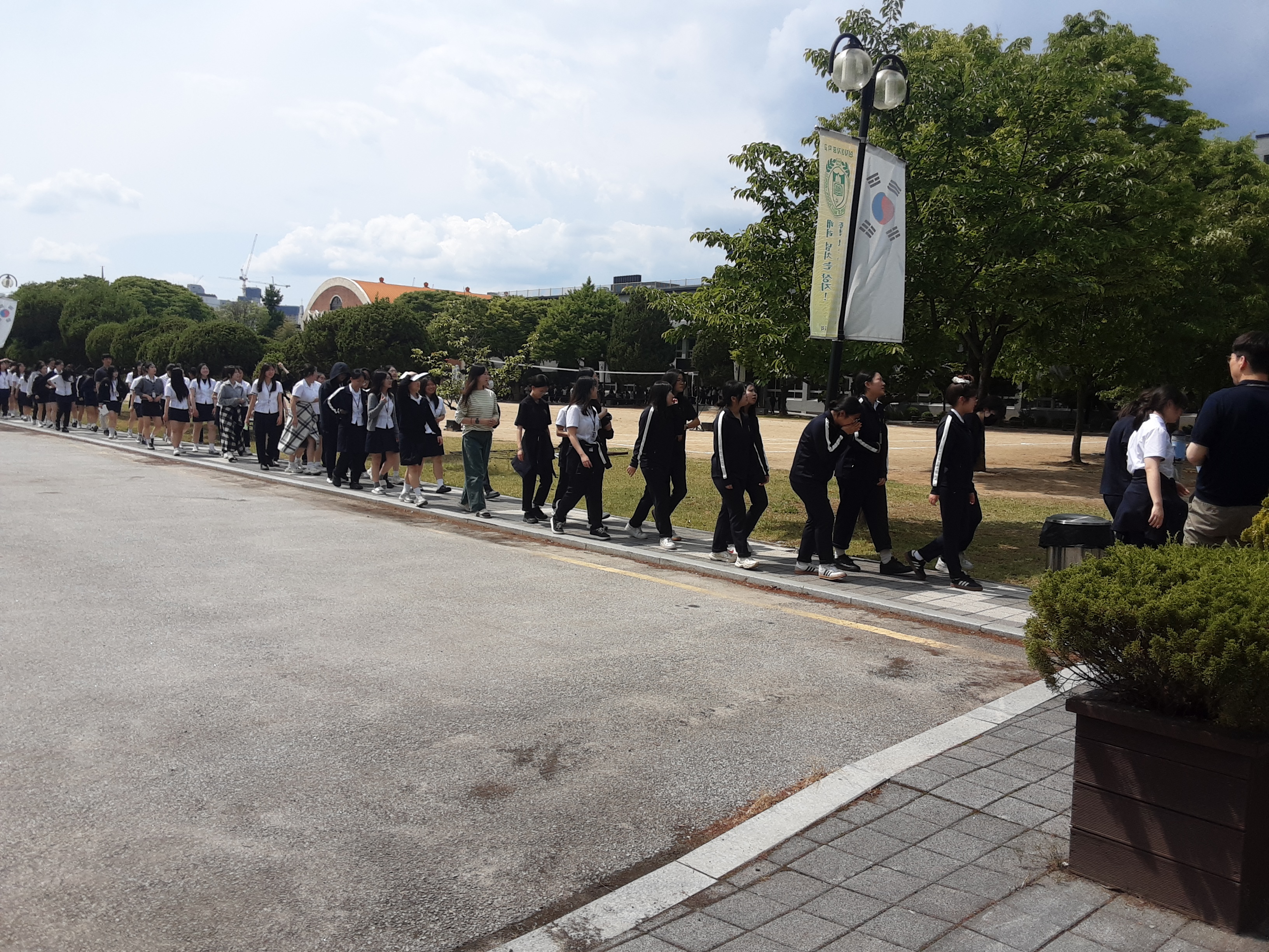 공습 대비 훈련 사진